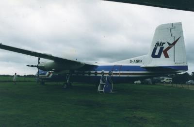 Photo of aircraft G-ASKK operated by Air UK