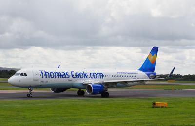Image of aircraft registration G-TCDB - A A321-211 operated by Thomas Cook Airlines