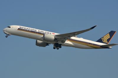 Image of aircraft registration 9V-SMM - A A350-941 operated by Singapore Airlines