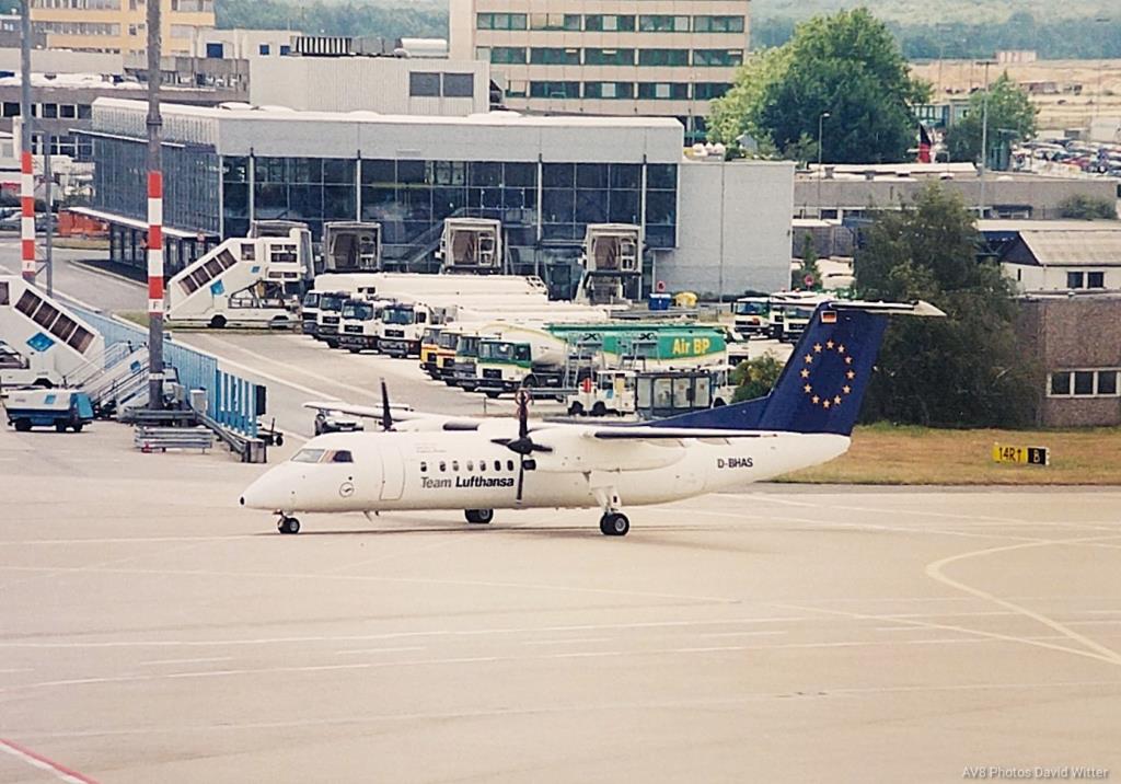 Photo of aircraft D-BHAS operated by Augsburg Airways