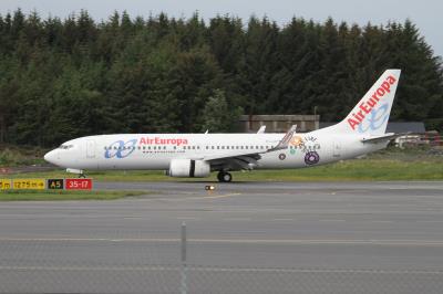 Image of aircraft registration EC-JAP - A 737-85P(WL) operated by Air Europa