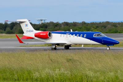 Photo of aircraft LX-EAA operated by Luxembourg Air Rescue