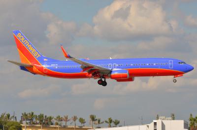 Photo of aircraft N8617E operated by Southwest Airlines