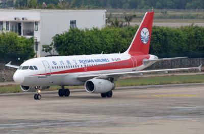 Photo of aircraft B-6419 operated by Sichuan Airlines