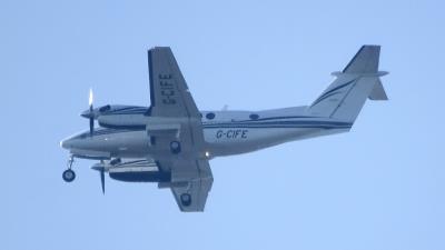 Image of aircraft registration G-CIFE - A Super King Air-B200 operated by Aerodynamics Ltd