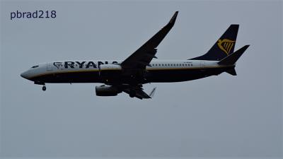 Image of aircraft registration G-RUKC - A 737-8AS(WL) operated by Ryanair UK