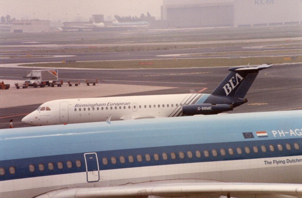 Photo of aircraft G-BBME operated by Birmingham European Airways