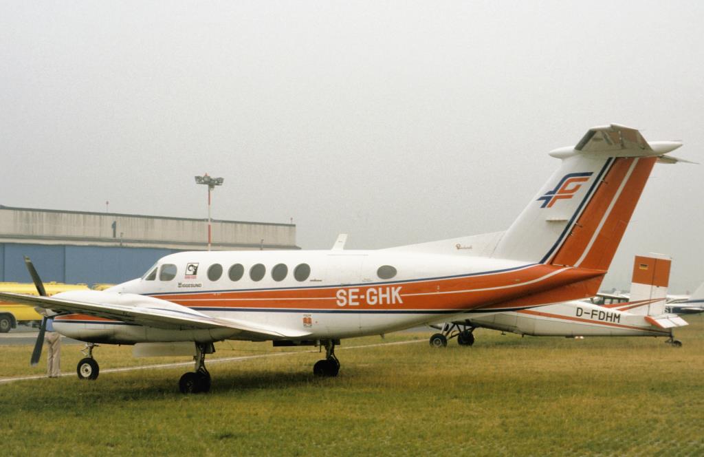 Photo of aircraft SE-GHK operated by Flygbolaget i Hudiksvall AB