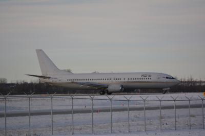 Image of aircraft registration C-FLER - A 737-4B6 operated by Flair Airlines