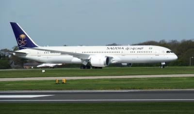Image of aircraft registration HZ-ARF - A 787-9 Dreamliner operated by Saudi Arabian Airlines