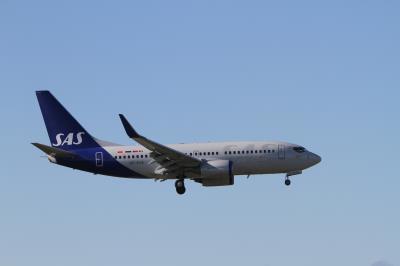 Image of aircraft registration SE-RJX - A 737-76N(WL) operated by SAS Scandinavian Airlines