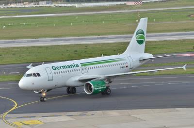 Image of aircraft registration D-ASTC - A A319-112 operated by Germania