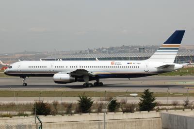 Image of aircraft registration EC-HDS - A 757-256 operated by Hola Airlines