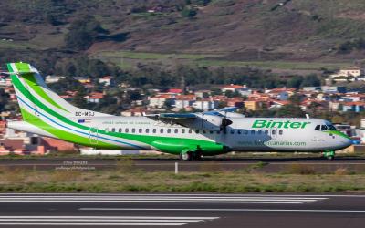Photo of aircraft EC-MSJ operated by Binter Canarias