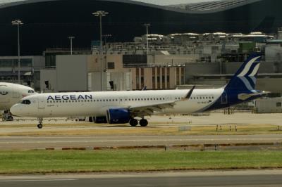 Photo of aircraft SX-NAG operated by Aegean Airlines