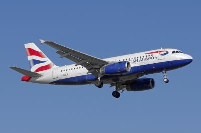 Image of aircraft registration G-DBCF - A A319-131 operated by British Airways