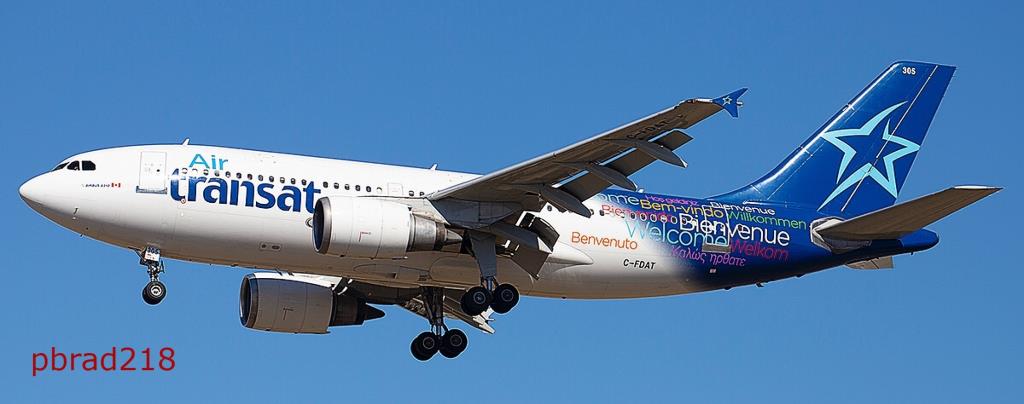 Photo of aircraft C-FDAT operated by Air Transat