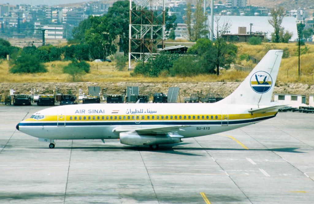 Photo of aircraft SU-AYO operated by Air Sinai