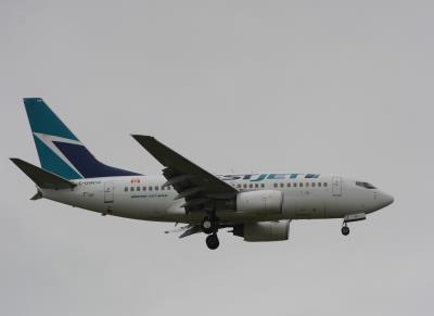Image of aircraft registration C-GWCQ - A 737-6CT operated by WestJet
