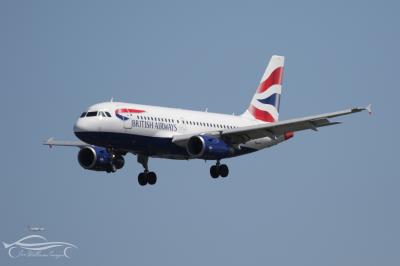Image of aircraft registration G-EUPA - A A319-131 operated by British Airways