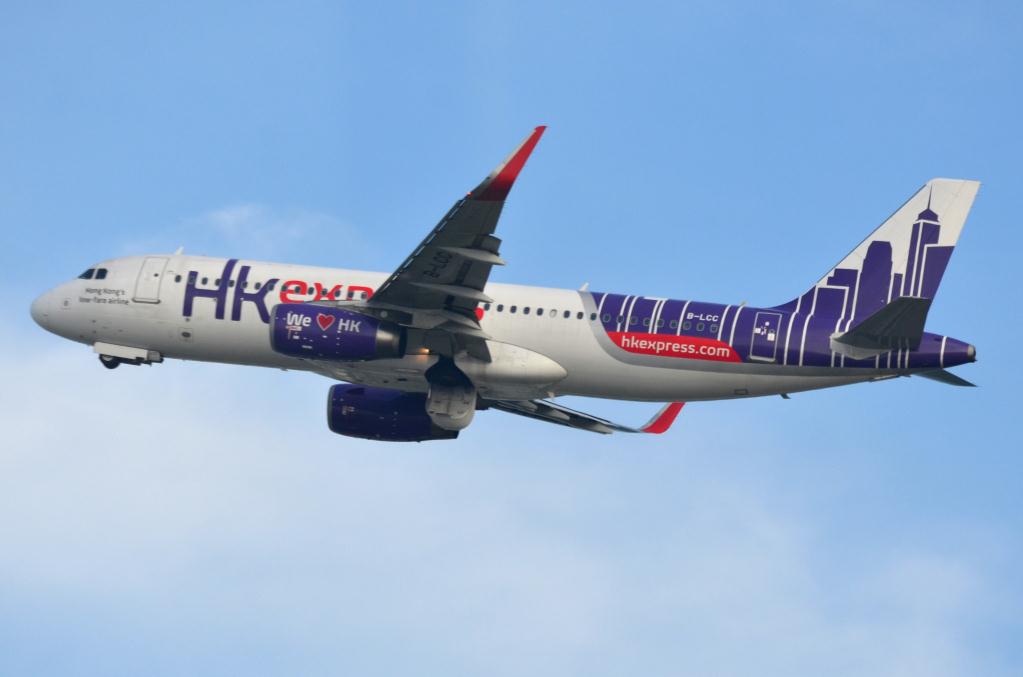 Photo of aircraft B-LCC operated by Hong Kong Express