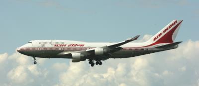 Image of aircraft registration VT-EVB - A 747-437 operated by Air India