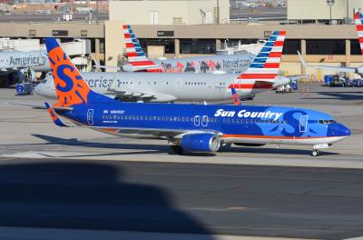 Photo of aircraft N805SY operated by Sun Country Airlines