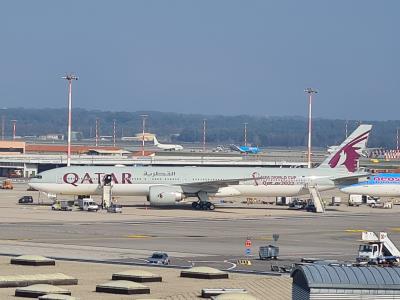 Photo of aircraft A7-BEG operated by Qatar Airways