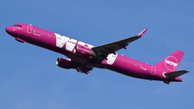 Photo of aircraft TF-DAD operated by Wow Air
