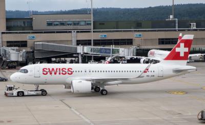 Image of aircraft registration HB-JDB - A A320-271N(WL) operated by Swiss