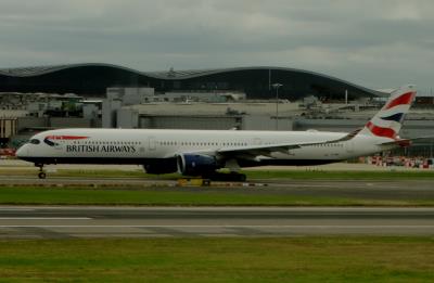 Photo of aircraft G-XWBK operated by British Airways