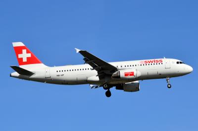 Image of aircraft registration HB-IJP - A A320-214 operated by Swiss