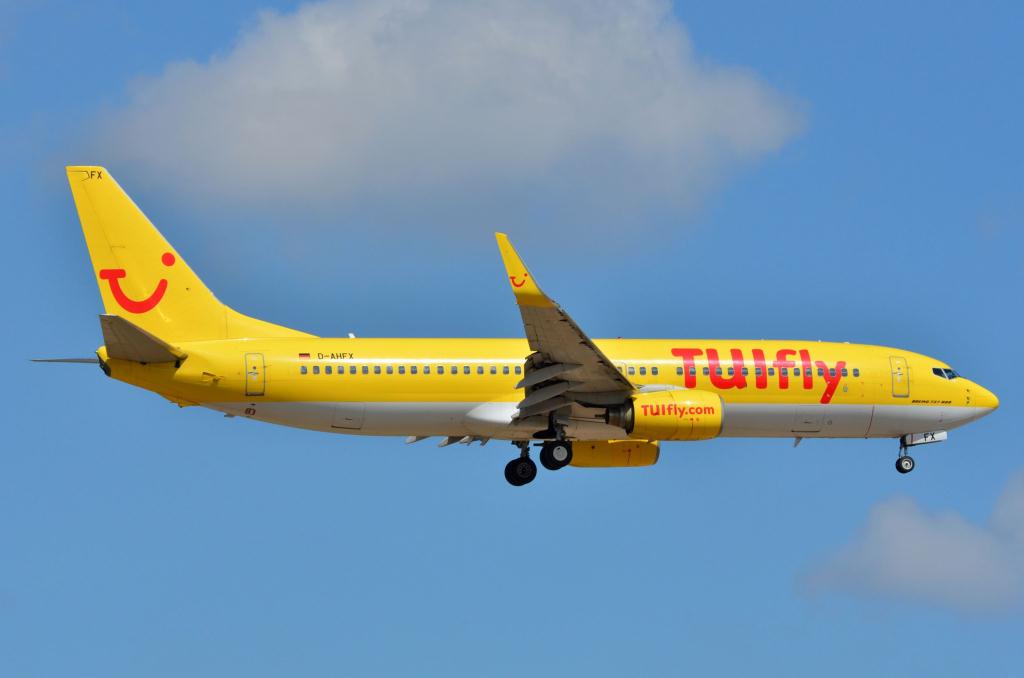Photo of aircraft D-AHFX operated by TUIfly