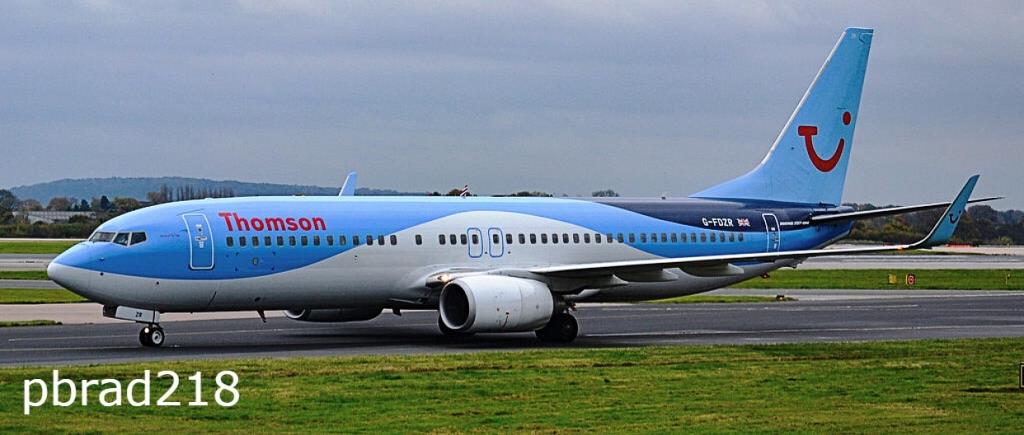 Photo of aircraft G-FDZD operated by Thomson Airways