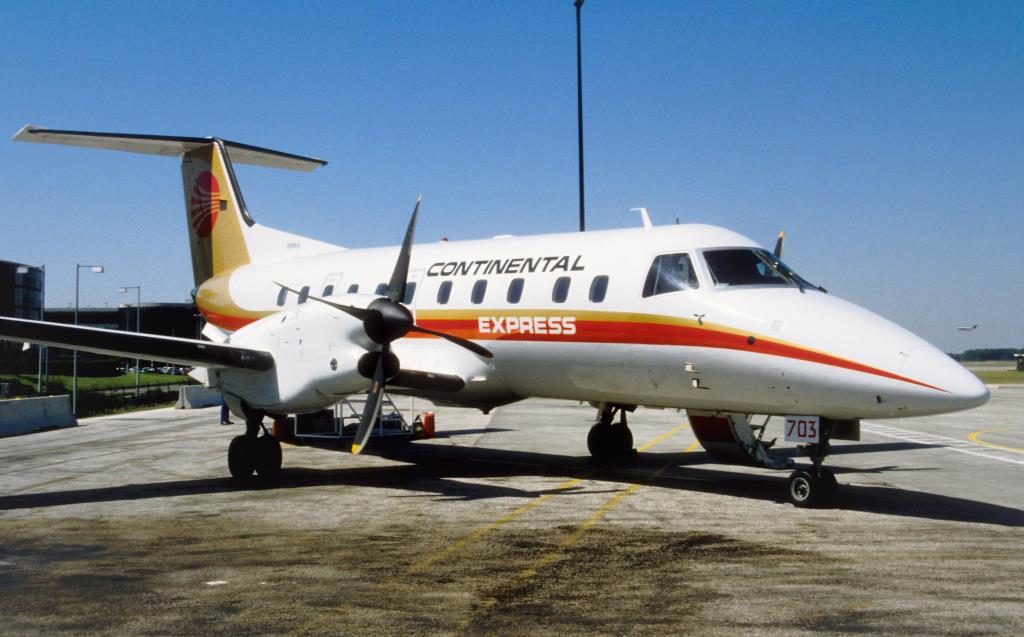 Photo of aircraft N12703 operated by Continental Express