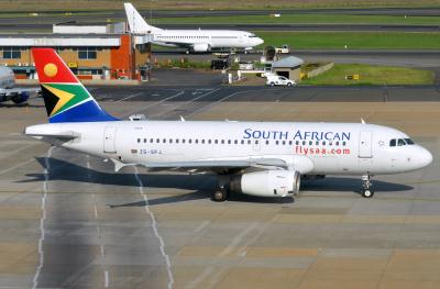 Photo of aircraft ZS-SFJ operated by South African Airways