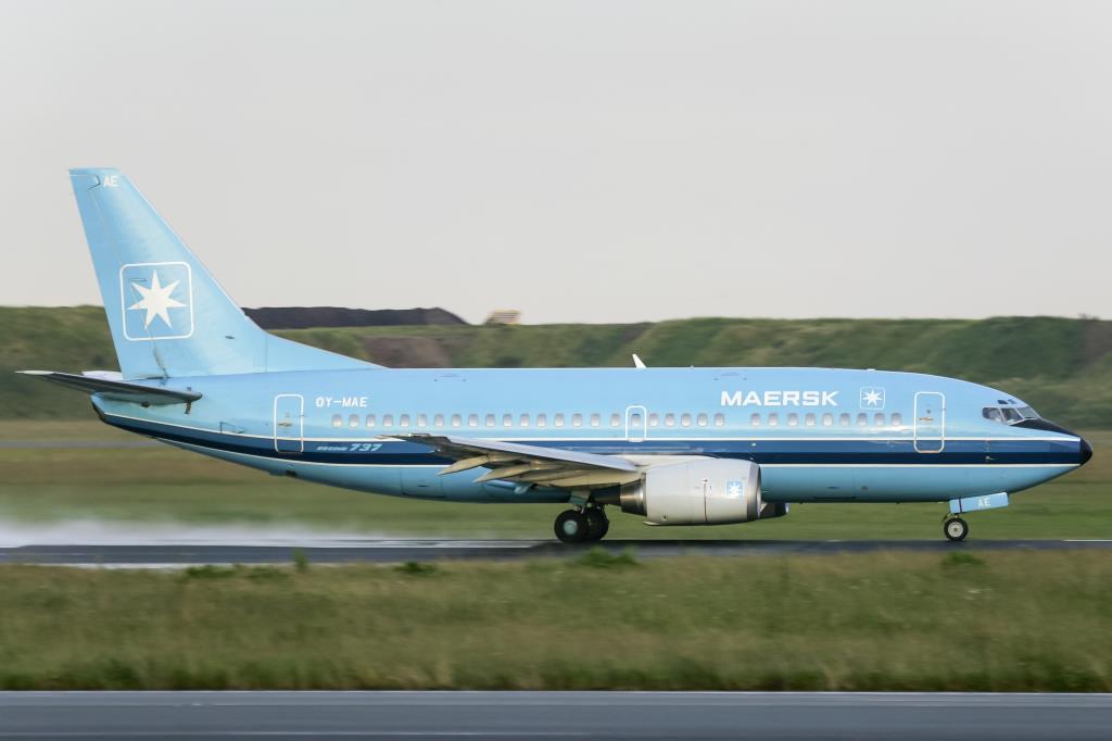 Photo of aircraft OY-MAE operated by Maersk Air
