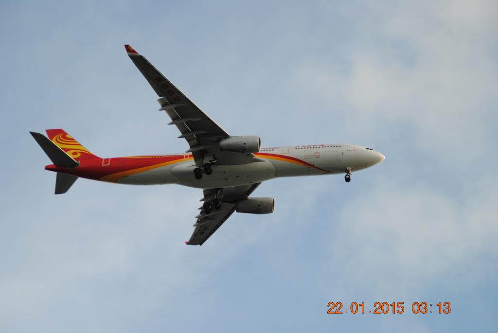 Photo of aircraft B-LNM operated by Hong Kong Airlines