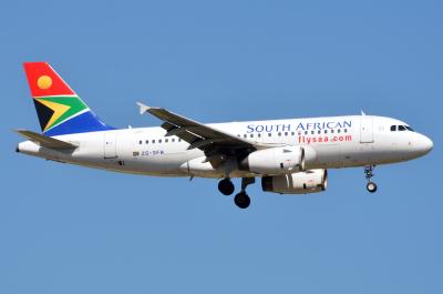 Photo of aircraft ZS-SFM operated by South African Airways
