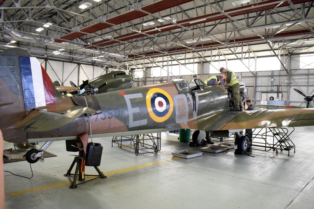 Photo of aircraft P7350 operated by Battle of Britain Memorial Flight (BoBMF)