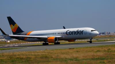 Image of aircraft registration D-ABUS - A 767-38E(ER)(WL) operated by Condor