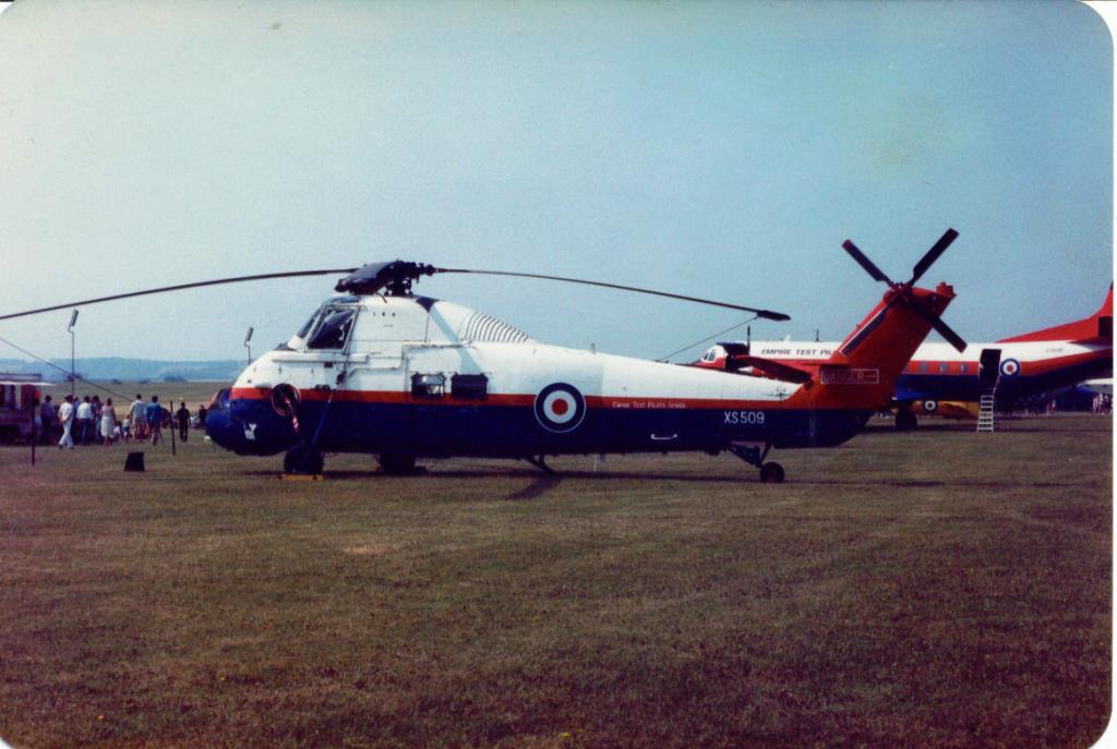 Photo of aircraft XS509 operated by Royal Air Force