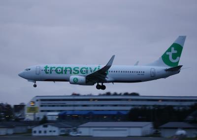 Image of aircraft registration PH-HXK - A 737-800(WL) operated by Transavia