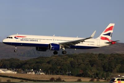 Image of aircraft registration G-NEOZ - A A321-251NX(WL) operated by British Airways