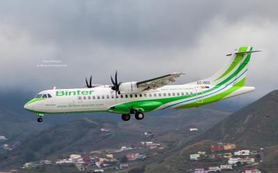 Photo of aircraft EC-NGG operated by Binter Canarias