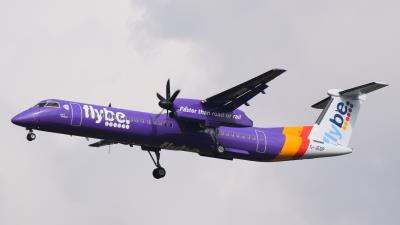 Image of aircraft registration G-JEDP - A DHC-8-402Q operated by Flybe