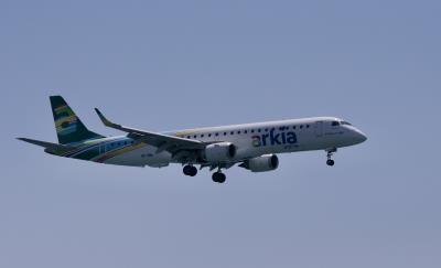 Image of aircraft registration 4X-EMA - A ERJ-195-AR (ERJ-190-200 IGW) operated by Arkia - Israeli Airlines