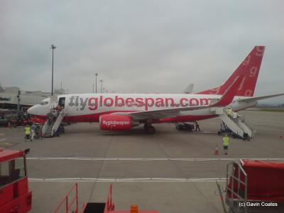 Image of aircraft registration G-MSJF - A 737-7Q8(WL) operated by Flyglobespan