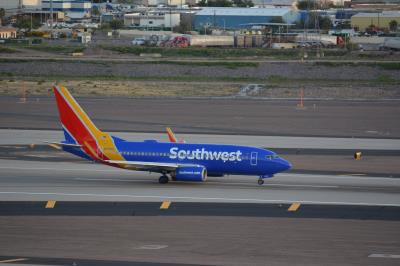 Photo of aircraft N7707C operated by Southwest Airlines