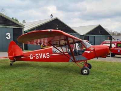 Photo of aircraft G-SVAS operated by Richard Shuttleworth Trustees